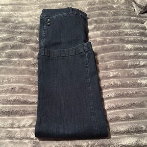 Talbots Women's High Rise Jeans - Dark Blue